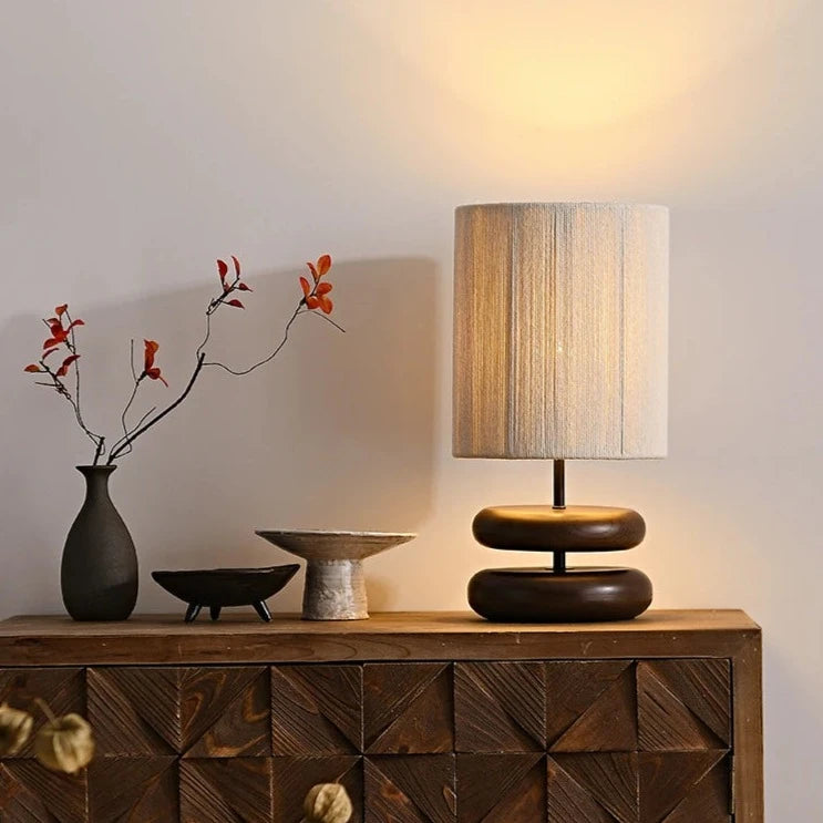 Hikari - Solid Wood Table Lamp
