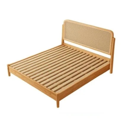 Karin - Rattan Solid Wood Bed