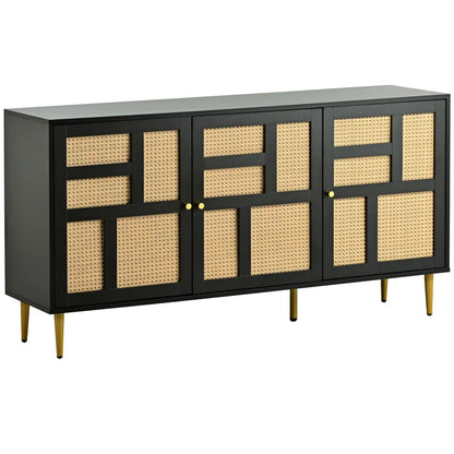 Toshiki - Minimalist Modern Rattan Cabinet