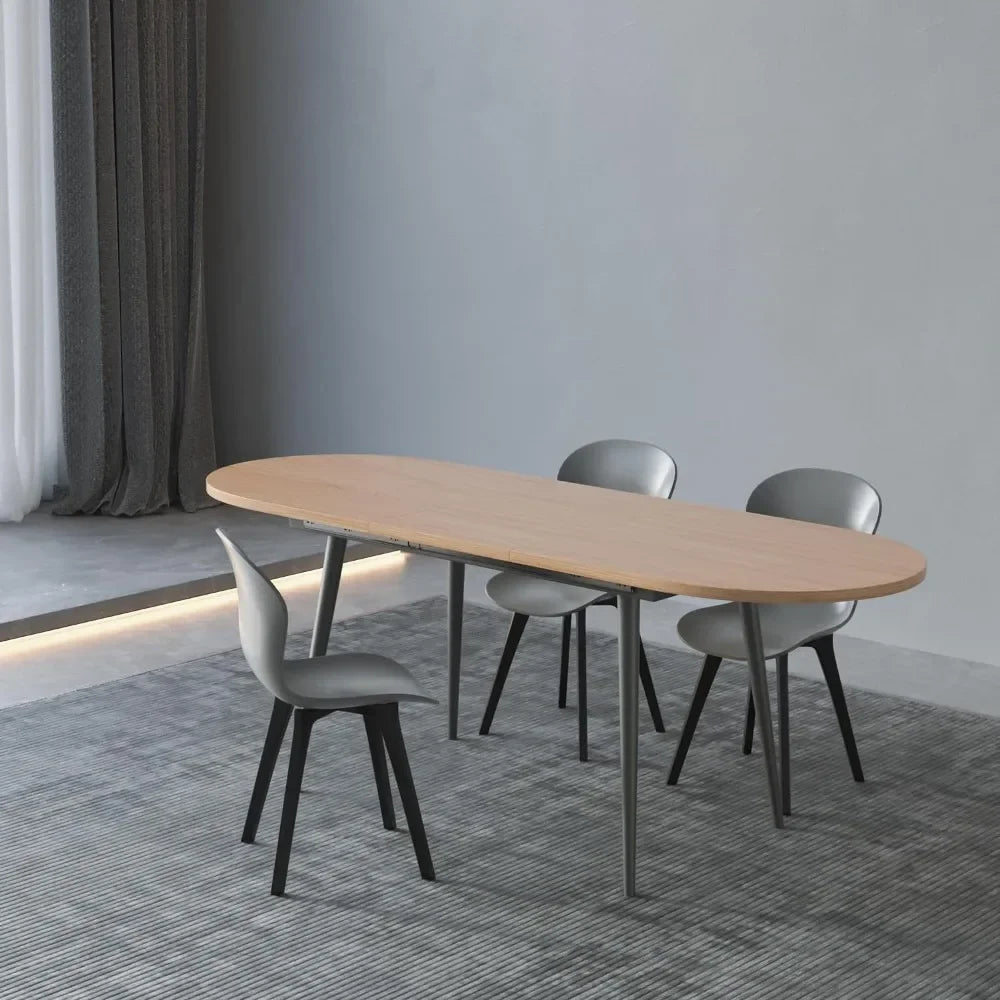 Koharu - Expandable Oval Wood Table