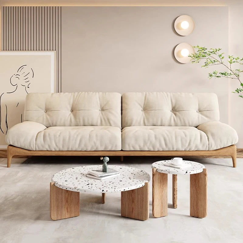 Kenshin - Wooden Minimalist Sofa