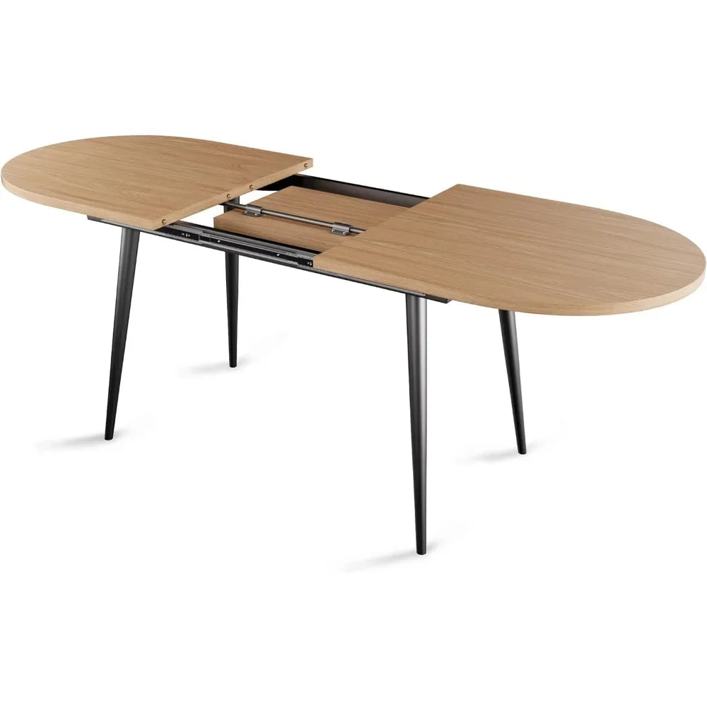 Koharu - Expandable Oval Wood Table