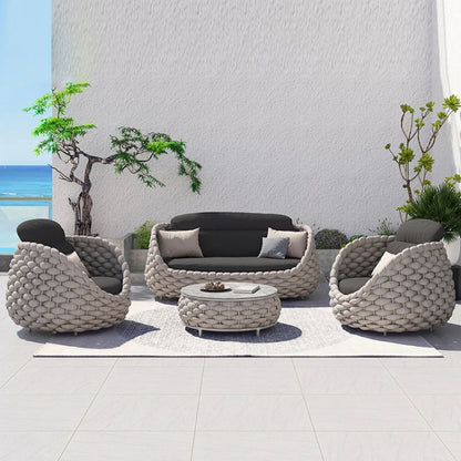 Ishizaki - Outdoor Rattan Lounge Set